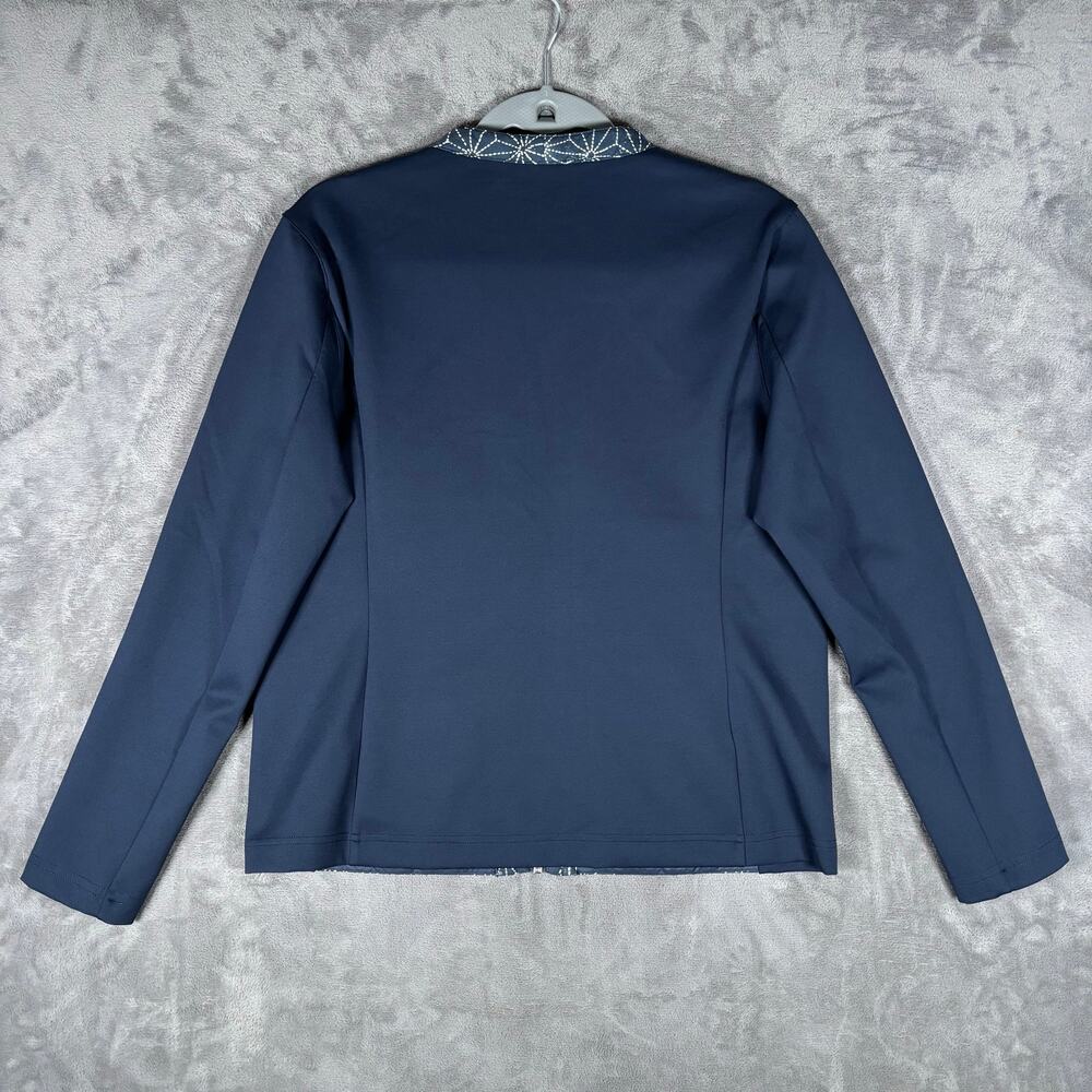 Lululemon Cardigan & Again Sashiko Star Inkwell Women’s Size 10 - Picture 5 of 8